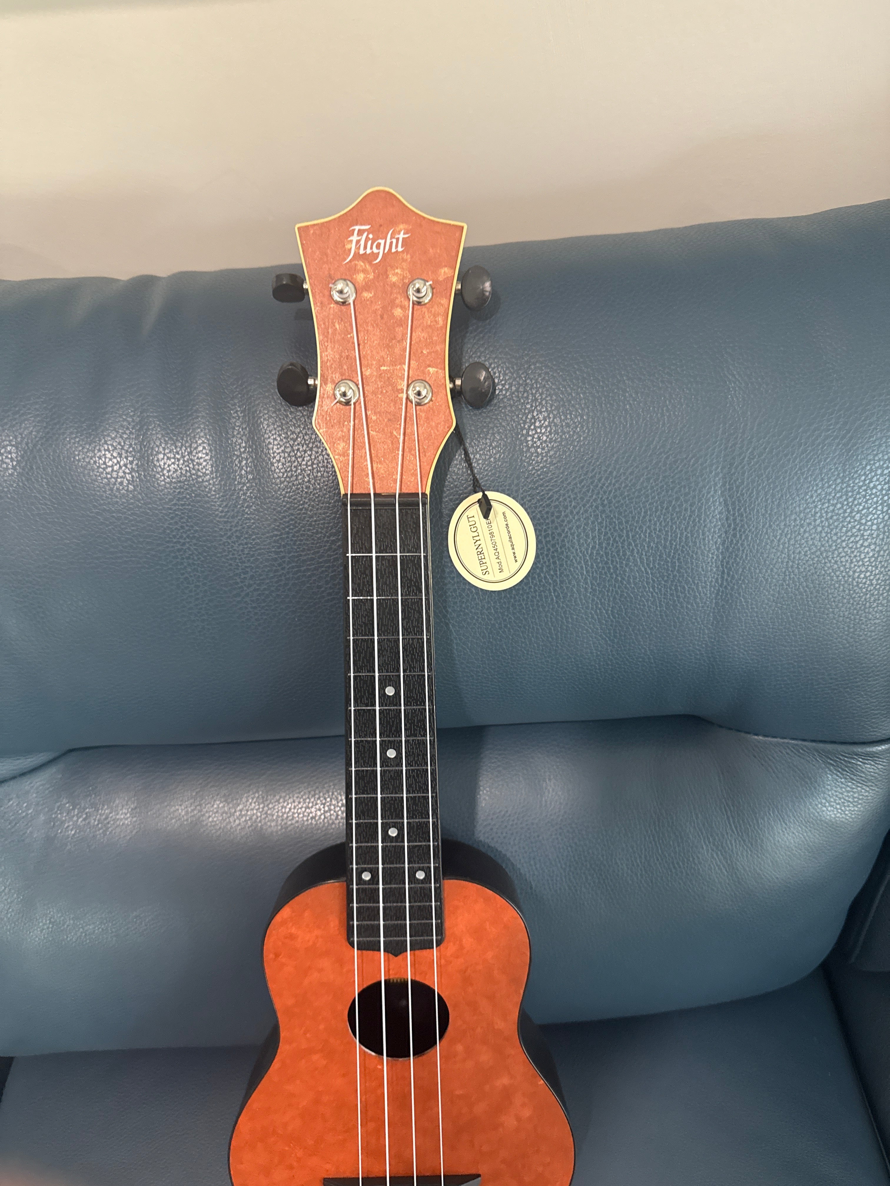 Flight TUS65 Copper Soprano Travel Ukulele