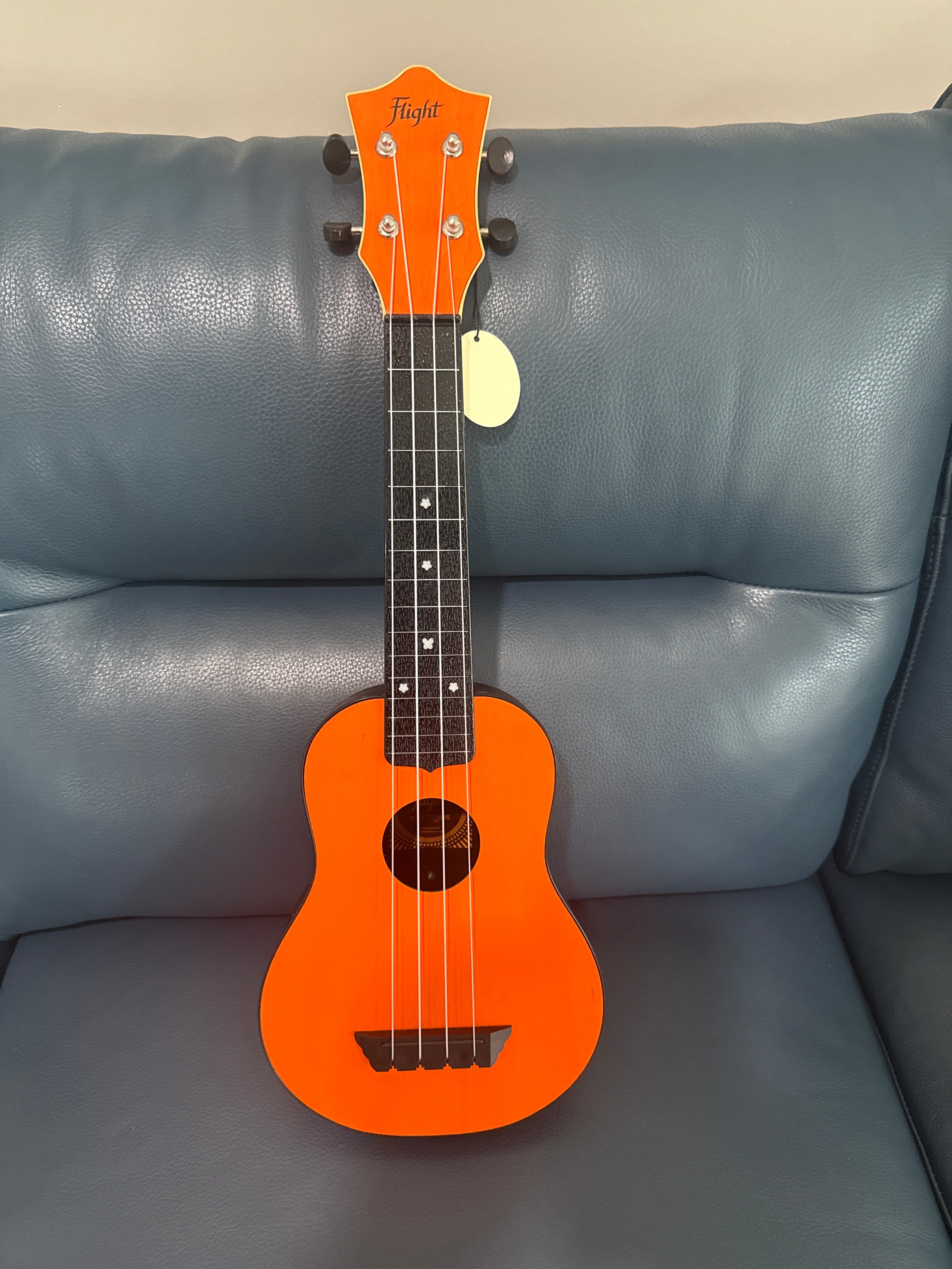 Flight TUS35 Orange Travel Soprano Ukulele