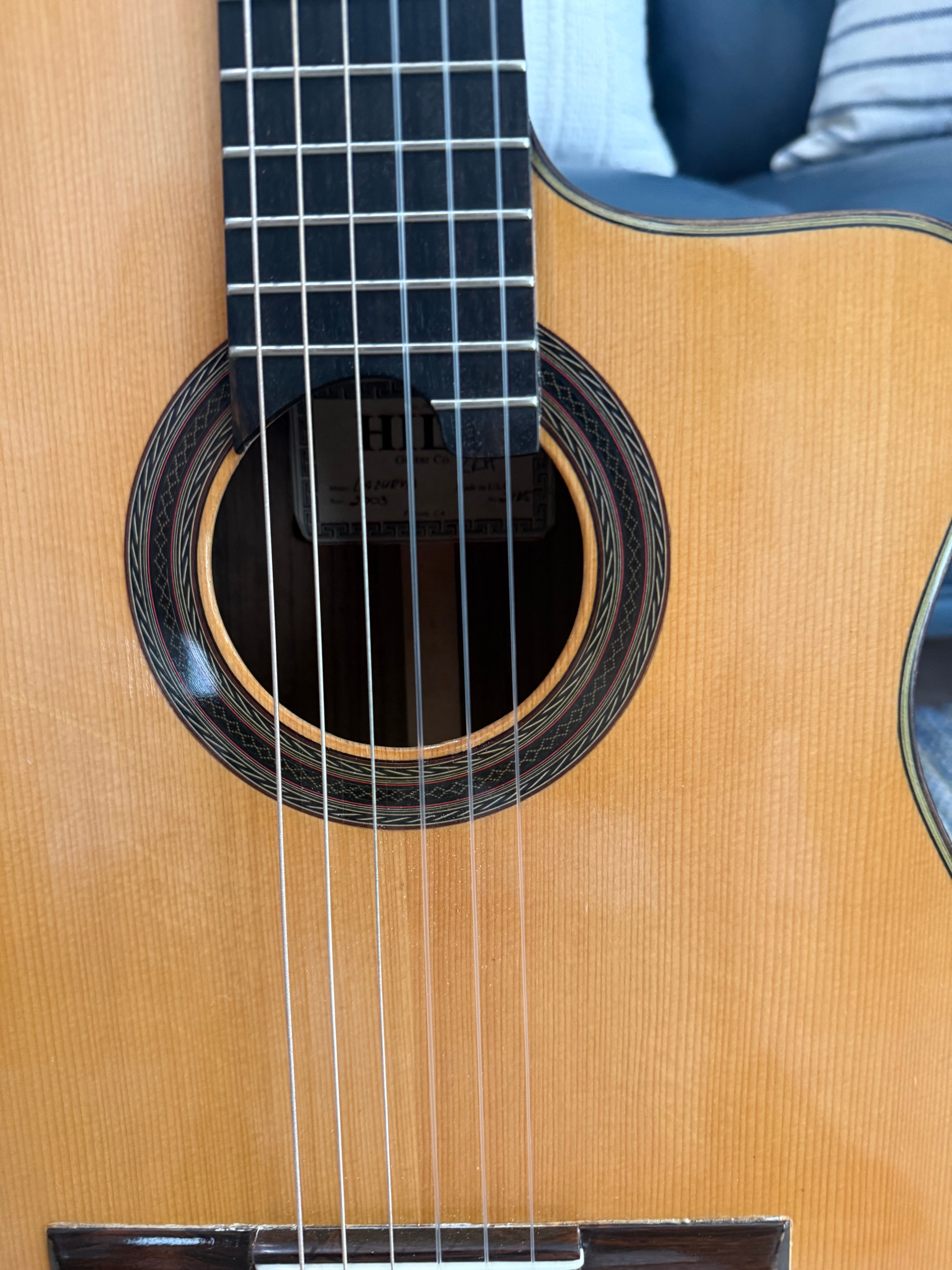 Hill La Curva Classical Guitar Used 2003