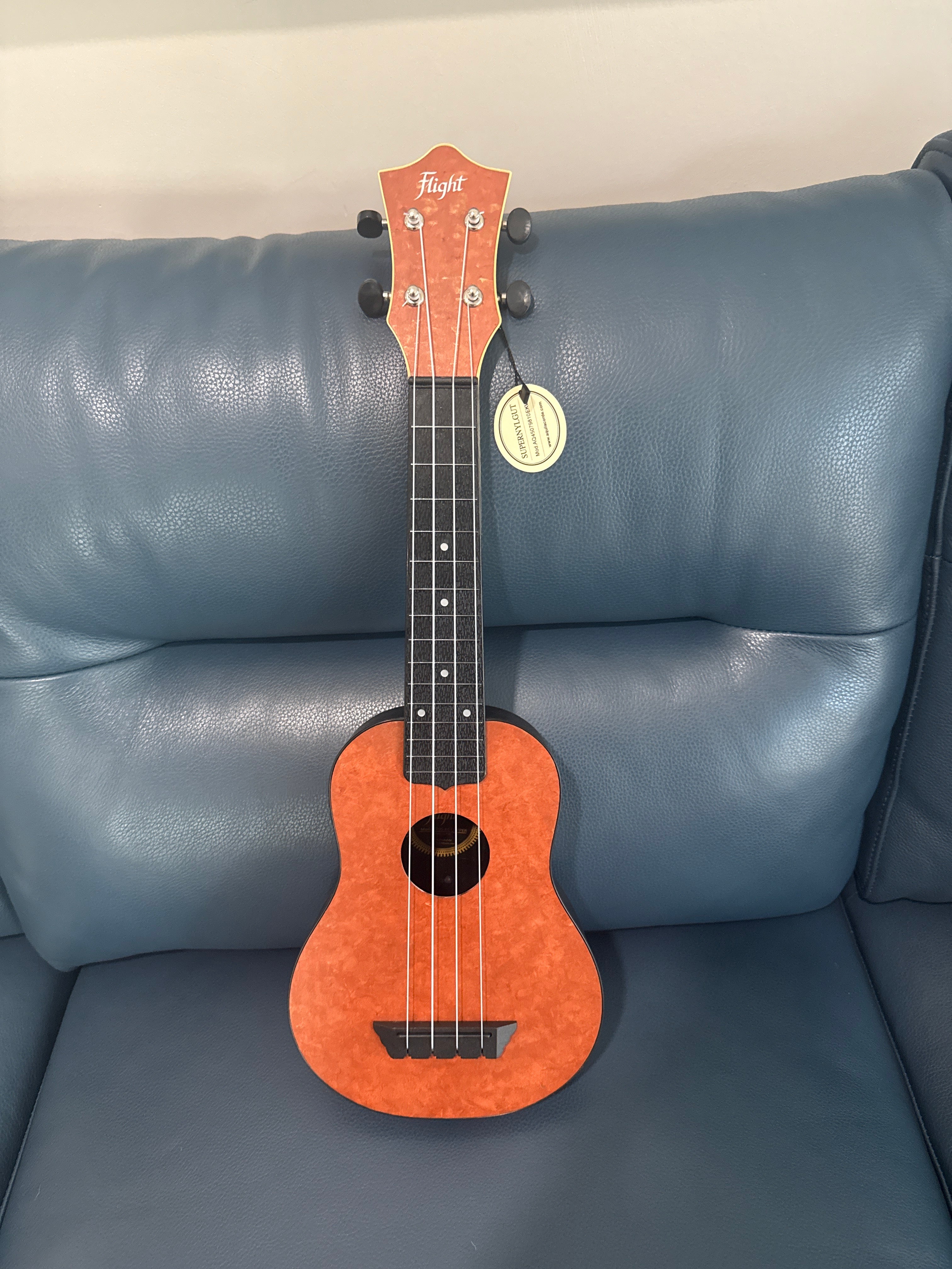 Flight TUS65 Copper Soprano Travel Ukulele