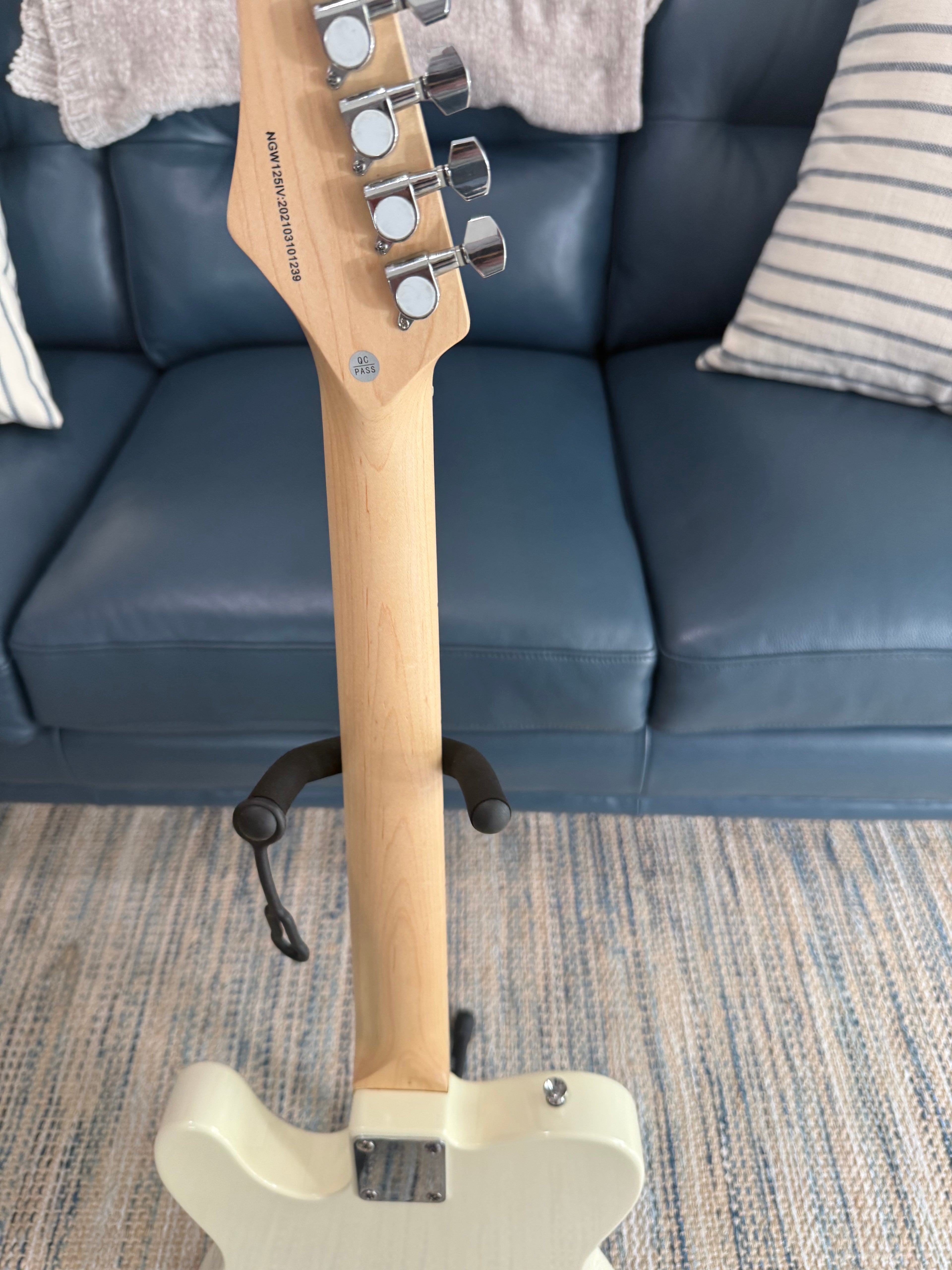 Nashville Guitar Works 120IV T-Style in Ivory - Palm Harbor Music
