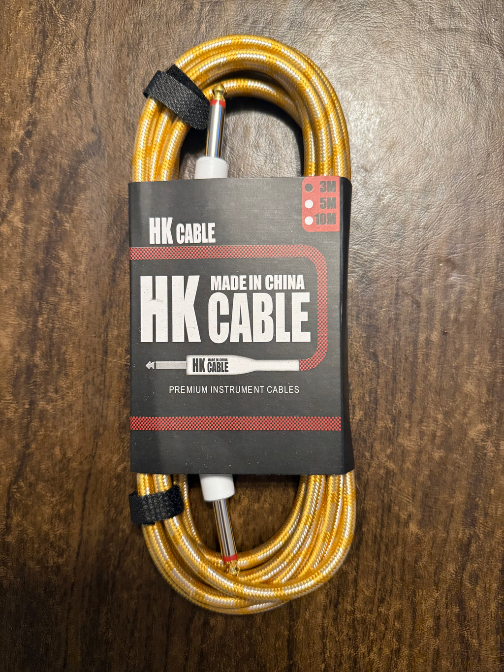 HK Guitar Cable Gold