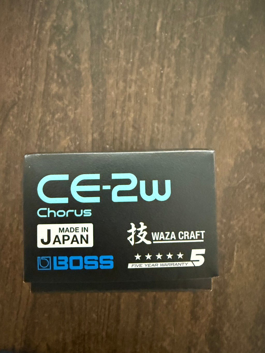 BOSS CE-2W Analog Sounds Made in Japan Analog Circuitry Waza Craft Chorus Pedal Used