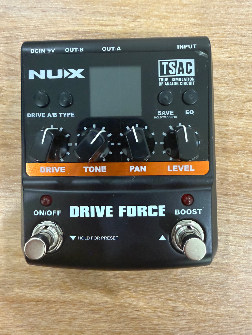 Nux Drive Force Used