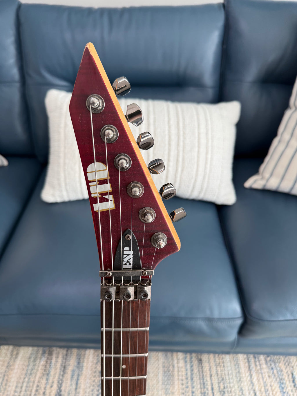 ESP LTD M-100 FM - Used Dark Cherry