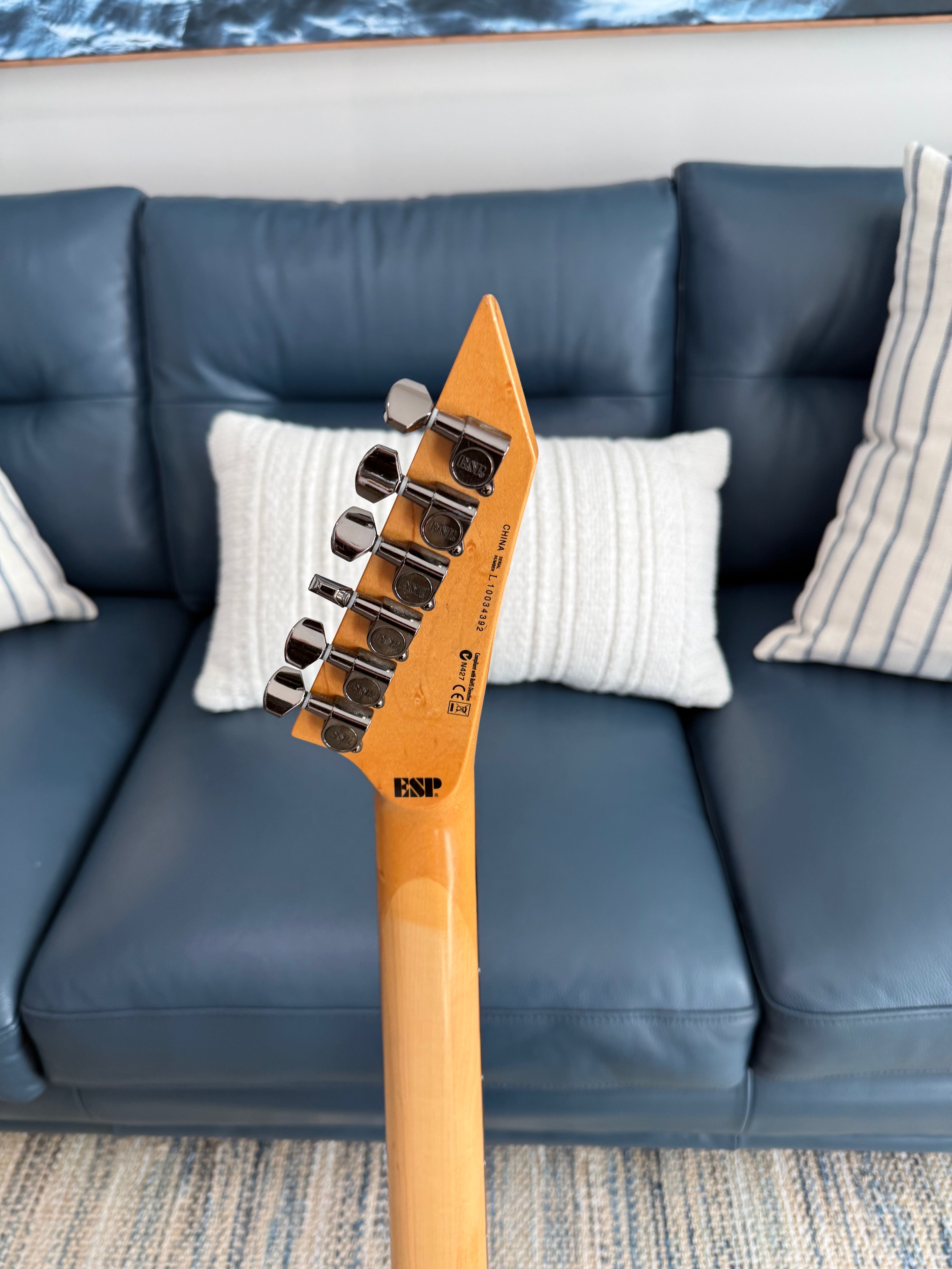 ESP LTD M-100 FM - Used Dark Cherry