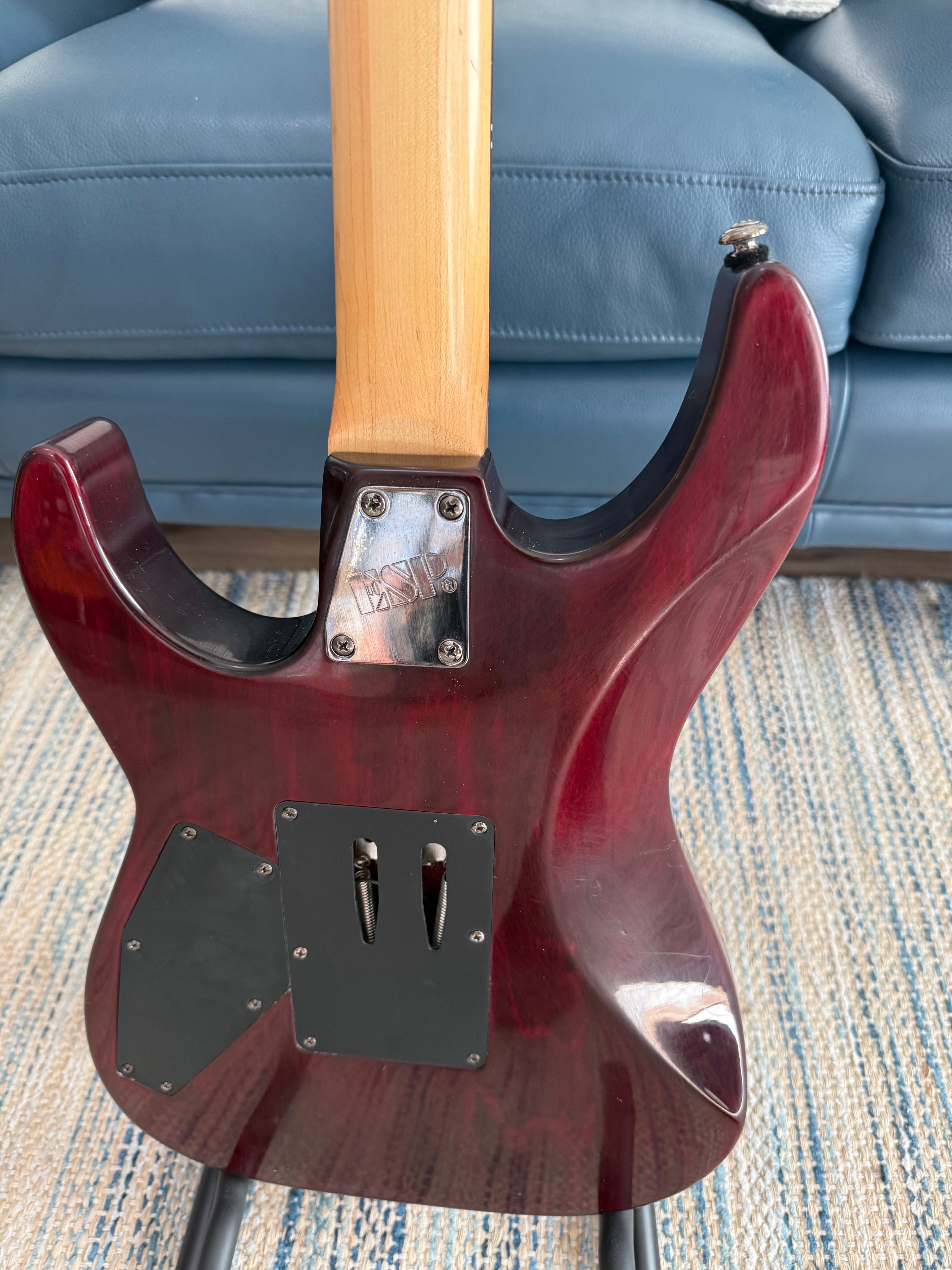 ESP LTD M-100 FM - Used Dark Cherry