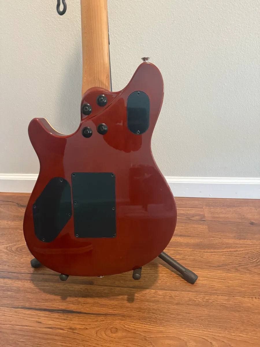 Used EVH Wolfgang Special guitar body in quilted maple with an indigo burst finish.