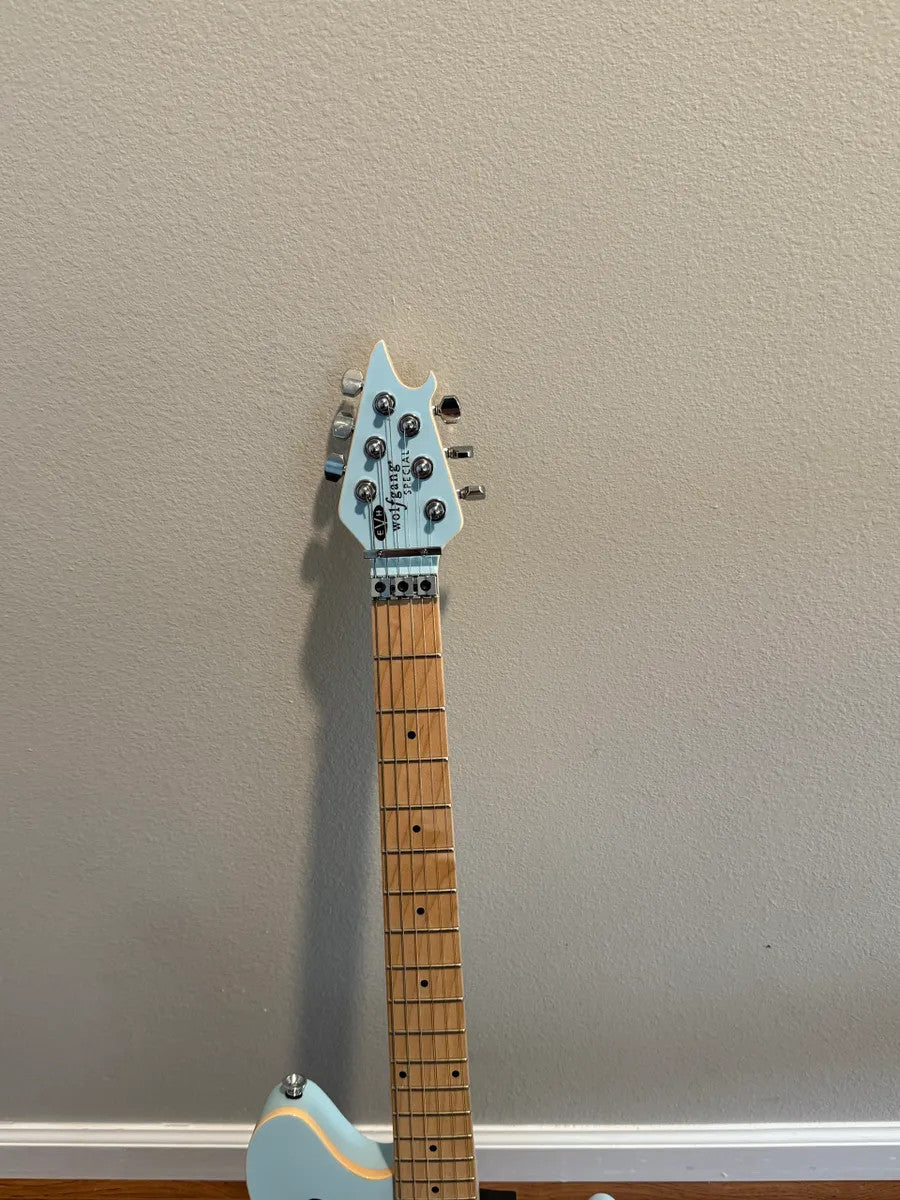 Used EVH Wolfgang Special Sonic Boom guitar with a striking finish and sleek body shape, showcasing the brand's craftsmanship.