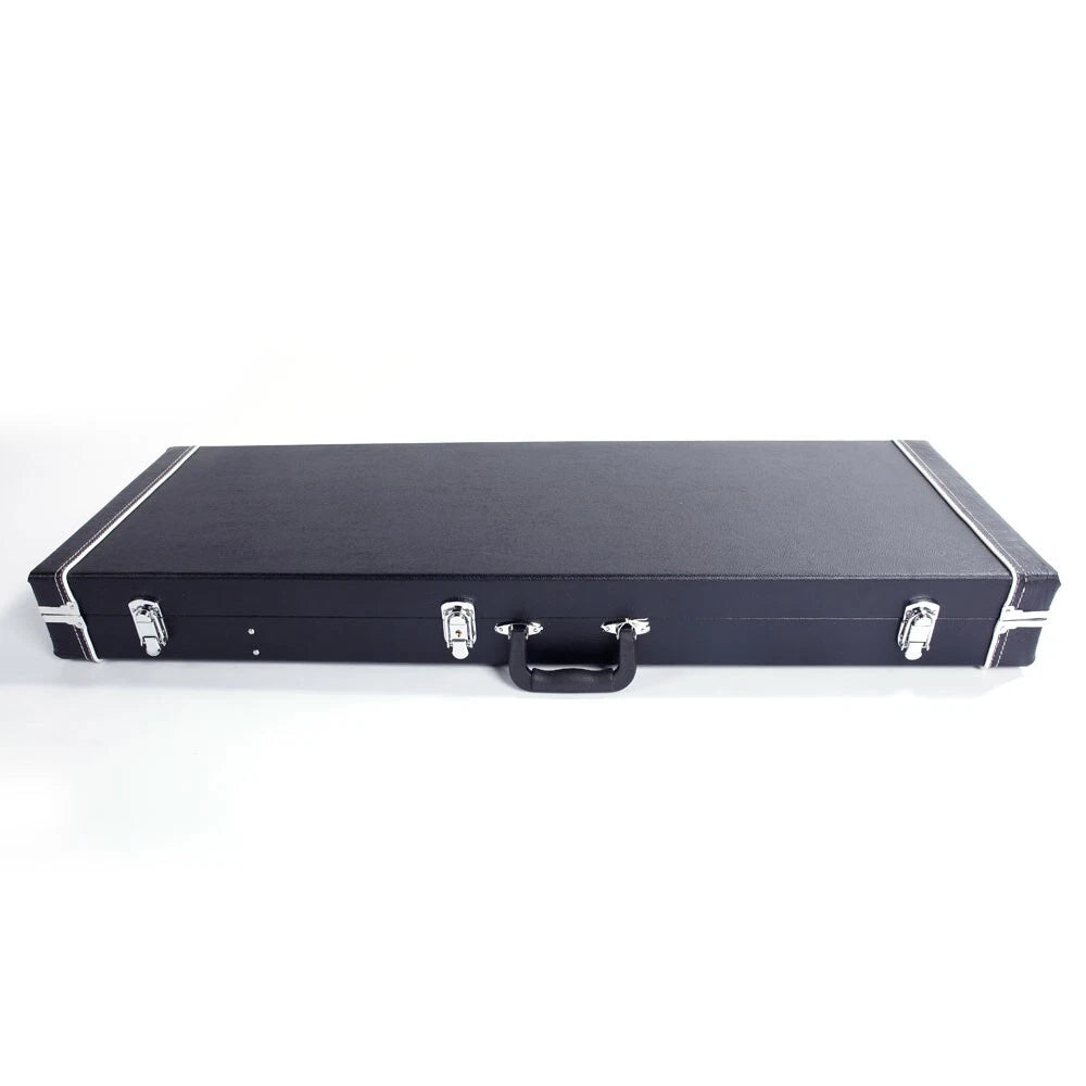 Palm Harbor Music Glarry high grade electric guitar square hard case with secure latches and padded interior.